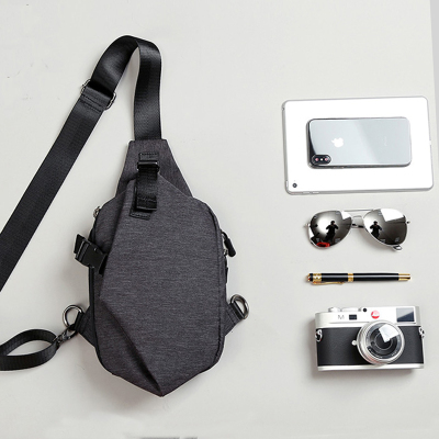 挎包胸包男潮流时尚运动机车骑行小背包休闲男士斜挎包单肩包腰包