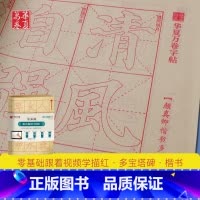 [正版]华夏万卷字帖 零基础跟着视频学描红:颜真卿楷书多宝塔碑 成人初学者毛笔练字帖学生入门描红练习教程字帖