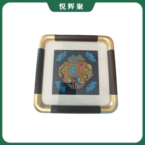 悦辉聚 “万象更新”框画 15*15cm 个