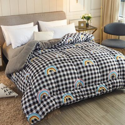 南极人10斤加厚冬被被子棉被羊羔绒被芯单人被褥保暖春秋冬被双人——