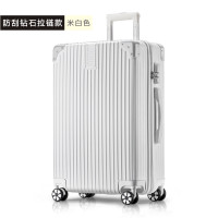 行李箱拉杆箱加厚旅行密码箱B63K-拉链款24寸 联系客服备注颜色