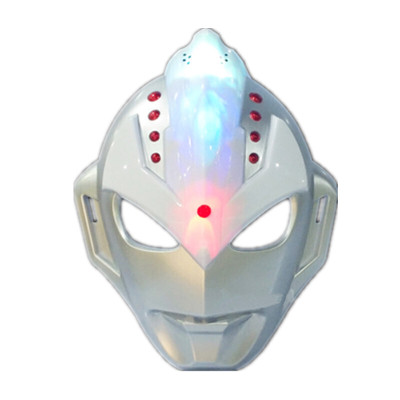 99-10-万圣节卡通动漫发光玩具女孩儿童银河赛罗泰罗捷德罗布伽罗面具儿童光剑玩具奥特曼万圣节发光带音乐银河