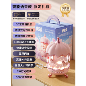 女孩子儿童玩具2025火爆新款生日礼物益智3岁6小女童的星空投影灯