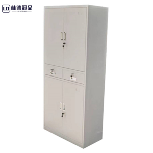 林德冠品中二抽文件柜1850*850*390mm 个 灰色