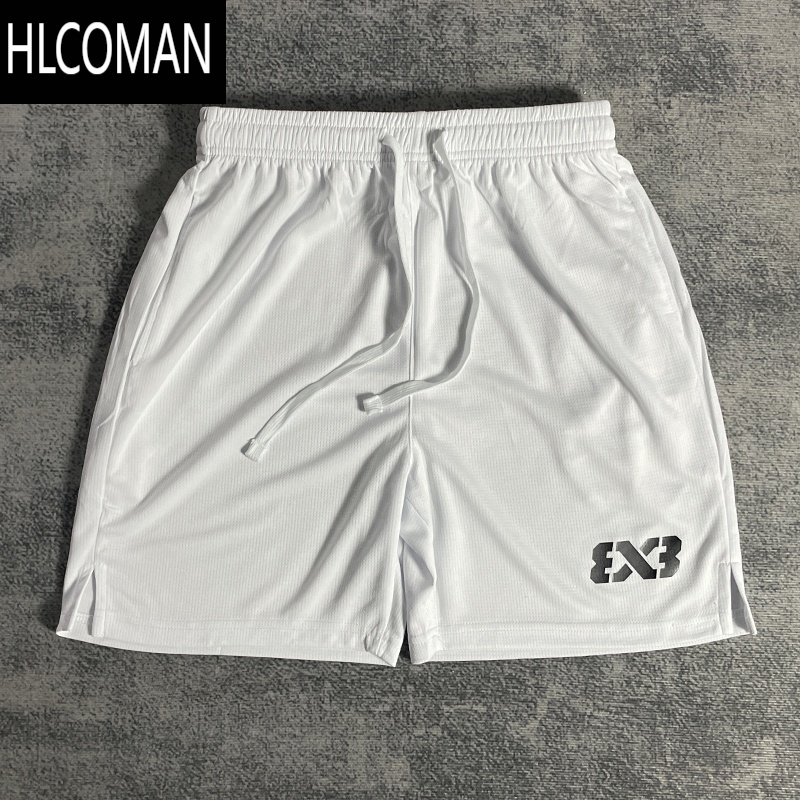 HLCOMAN3X3篮球裤美式短裤运动男休闲夏季速干透气跑步健身四分裤不过膝