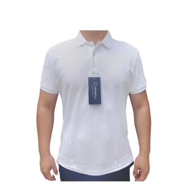 雅思威尔白色翻领T恤YES1001件