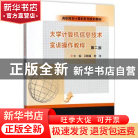 正版 大学计算机信息技术实训操作教程 王晓娟,时洋主编 南京大