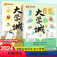 [全3册]成为学霸从大学选起+这才是我要的大学 全国通用 [正版]学霸大学城2024上下从大学选起给孩子的启蒙书籍高考志