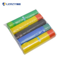 韧知 垃圾袋 平口袋45cm*50cm 加厚款(5卷共100个,约250克)(随机混色)/包