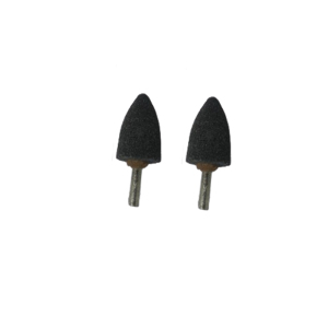 连瑞翔 棕刚玉打磨头 6*25mm 圆锥 个