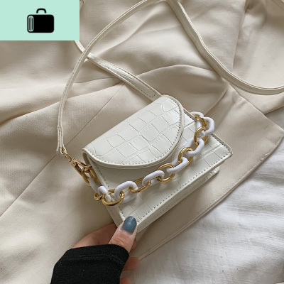 小包包2020新款潮网红高级感夏天链条迷你女包百搭质感单肩斜挎包NEW LAKE女斜挎包
