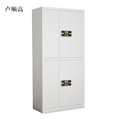 卢顺高文件柜电子密码锁财务档案柜保险柜资料柜铁 双节密码锁