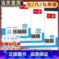 数学压轴题—人教版 九年级/初中三年级 [正版]2024版初中数学压轴题计算题满分训练七年级八年级九年级中考人教版上册下