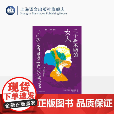 三个折不断的女人 非洲法语文学译丛 [法]玛丽·恩迪亚耶 著 袁筱一 译 龚古尔奖 女性主义 爱情 费米娜奖 上海译文出