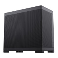 Thermaltake(Tt)TG100 机箱电脑主机 黑色(Type-C接口/桌面迷你/支持240水冷/MATX主板