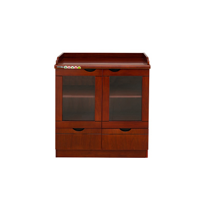 匡大油漆两门茶水柜办公柜储物柜0.8米茶水柜C0208