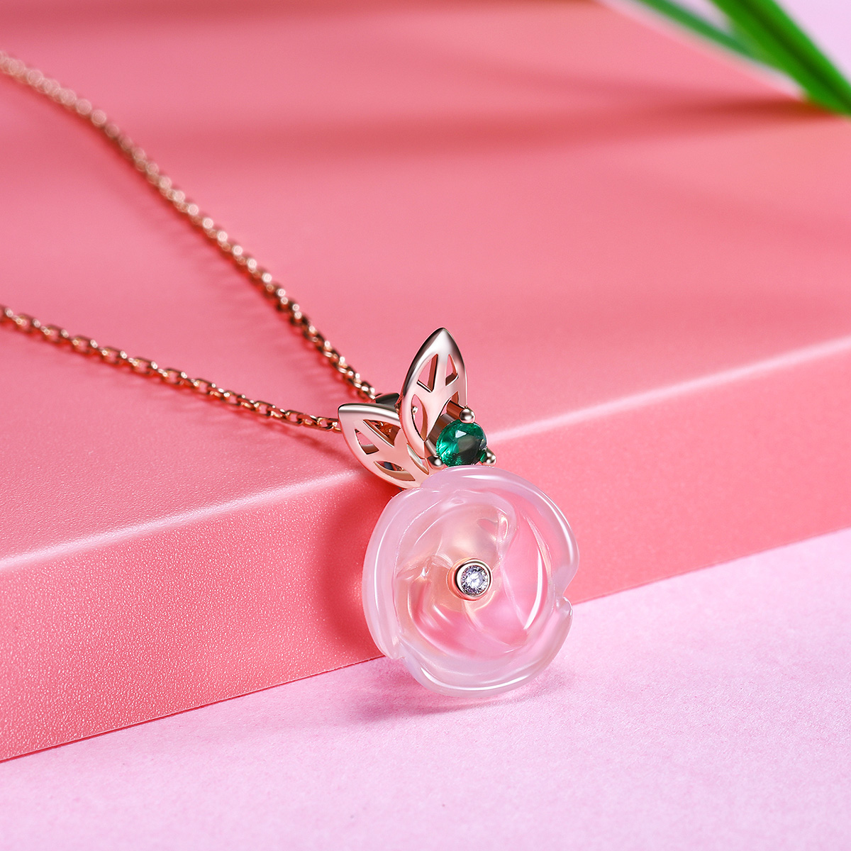 佰色传情粉色银饰