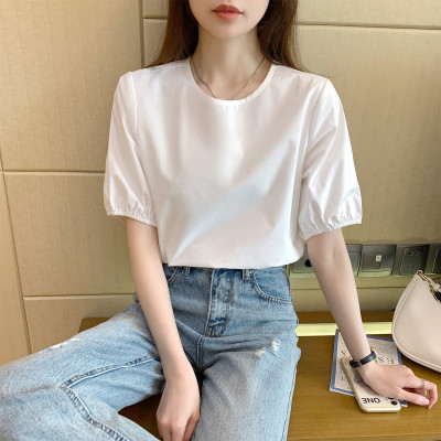 [1折价39.9元,叠加优惠券]衬衫女年时尚短袖女夏上衣今年流行漂亮小衫百搭休闲