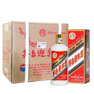 誉晟-茅台（MOUTAI）贵州茅台酱香型白酒53度茅台飞天茅台迎宾酒500ml*6瓶整箱装