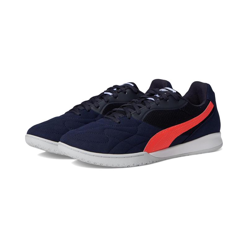 彪马(Puma)男足球鞋透气轻便复古设计室内训练耐磨舒适百搭运动鞋