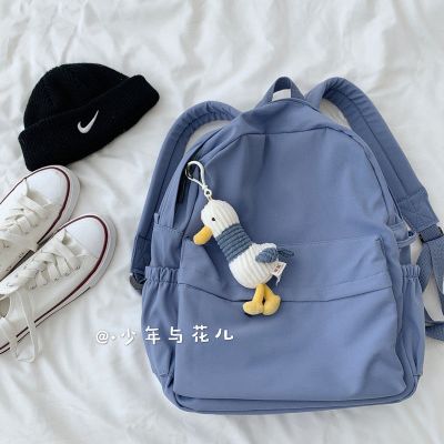 日系书包ins女学生韩版校园原宿初中背包高中百搭大容量双肩包女莎丞