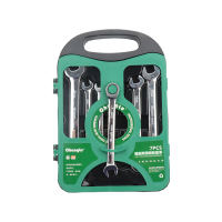 长鹿 7PCS镜面两用棘轮扳手组套 套