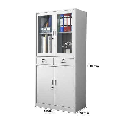 鑫金虎中二斗文件柜档案资料柜L25 390*850*1800mm