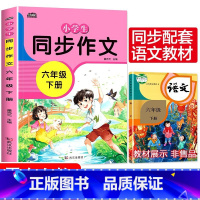 六年级同步作文下册 小学四年级 [正版]新版 同步作文四年级上册人教下册三五六年级语文同步小学生版4年级作文大全356写