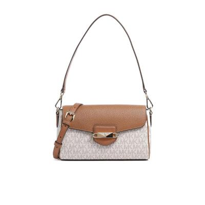 迈克·科尔斯(MICHAEL KORS)女士单肩包时尚翻盖设计可调节肩带涂