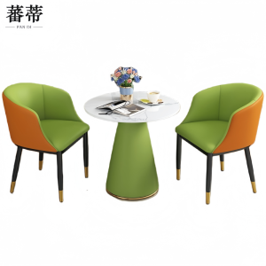 蕃蒂 休闲桌 80CM单桌二椅套