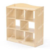 维也纳实木8格中空柜L80-枫木纹