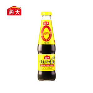 海天0添加金标蚝油545g每瓶家用蚝汁调味品拌馅炒菜提鲜火锅蘸料[SF]