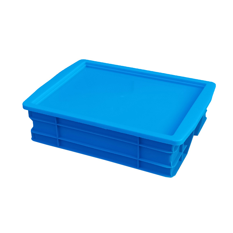 臻远ZY-SNXD-84收纳储物箱长方形物流中转箱带盖子 520*380*130mm