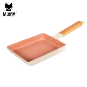 梵澜狸麦饭石平底不粘锅W87 口