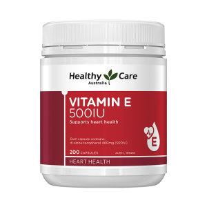 澳世康(Healthy Care)维生素E胶囊500IU200粒 透亮肌肤成人中老年人搭配VC效果更好 效期26.10