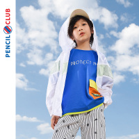 [1件3折]铅笔俱乐部童装2025春装新款女童外套儿童防晒服中大童薄款皮肤衣