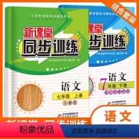[正版]新课堂同步训练语文七年级上下册课堂辅导人教版专项训练基础人教版七年级初一数学专项训练课后作业全套同步试卷