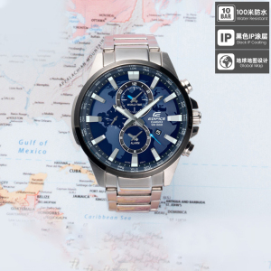 CAISO旗舰店卡西欧手表男EDIFICE50周年海洋黑暗之心新年送礼主题特殊礼盒防水男士商务石英表男EFR-303CL