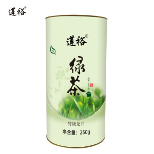 莲裕特级龙井250克桶