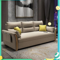 折叠沙发床可储物客厅小户型1.8米1.5多功能推拉实木坐卧两用网红