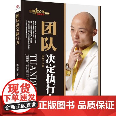 团队决定执行力 陈施宇 中国财政经济出版社一 正版书籍