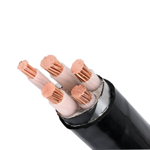 华科中缆 铜芯电源线ZR-YJV22-0.6/1KV 4*70+1*35 米