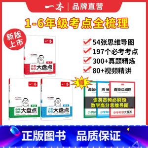 套装 小学升初中 [正版]25新小学知识大盘点语文数学英语基础知识大盘点 小学知识大全四五六年级考试总复习人教版 小升初