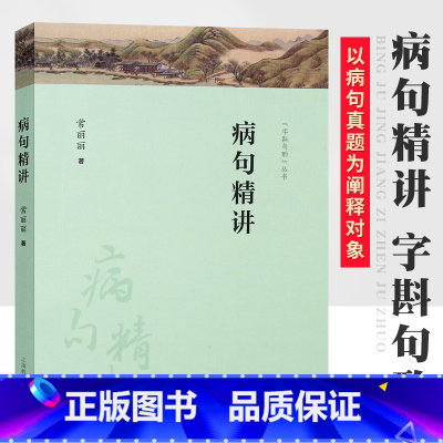 [正版]病句精讲 常丽丽 中考高考病句真题 现代汉语语法知识 语法相关知识点 语言文字书籍现代汉语语法知识体系 语法知