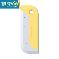 敬平小鸟刮水板卫生间洗手台镜子刮水器擦玻璃镜子器台面刮水小工具 柠檬黄擦玻璃器