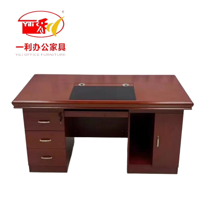 一利办公桌/电脑桌 YL-YQ1808/1600mm*800mm*760mm 张
