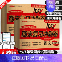 [人教版] 历史 七年级上 [正版]全套任选初中期末复习冲刺卷100分测试卷上册下册七年级八年级九数学英语物理语文政史地