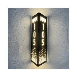 晋寻亚克力等边三角发光灯箱门牌50*23.5*23.5cm/套