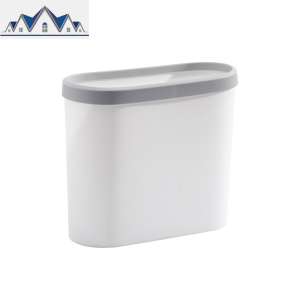 窄缝垃圾篓垃圾桶小家用客厅欧式卧室简约现代长方形塑料ins 三维工匠