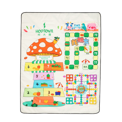 何大屋(Hodtown)外露营野营便携式童趣三种游戏野餐垫 HDW1813 150*200CM